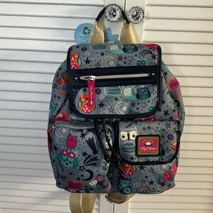 Cute owl backpack. Brand new with tags still attached.